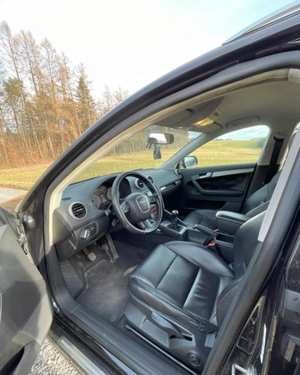 Audi A3 cena 38000 przebieg: 194000, rok produkcji 2011 z Biskupiec małe 121
